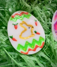 Image 2 of Hand painted Easter egg wax melts x 2