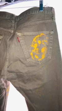 Image 6 of Levis Screw Skull Denim Jeans