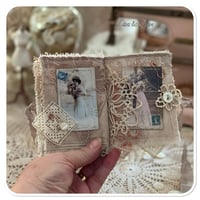 Image 5 of vintage snippet book with a window