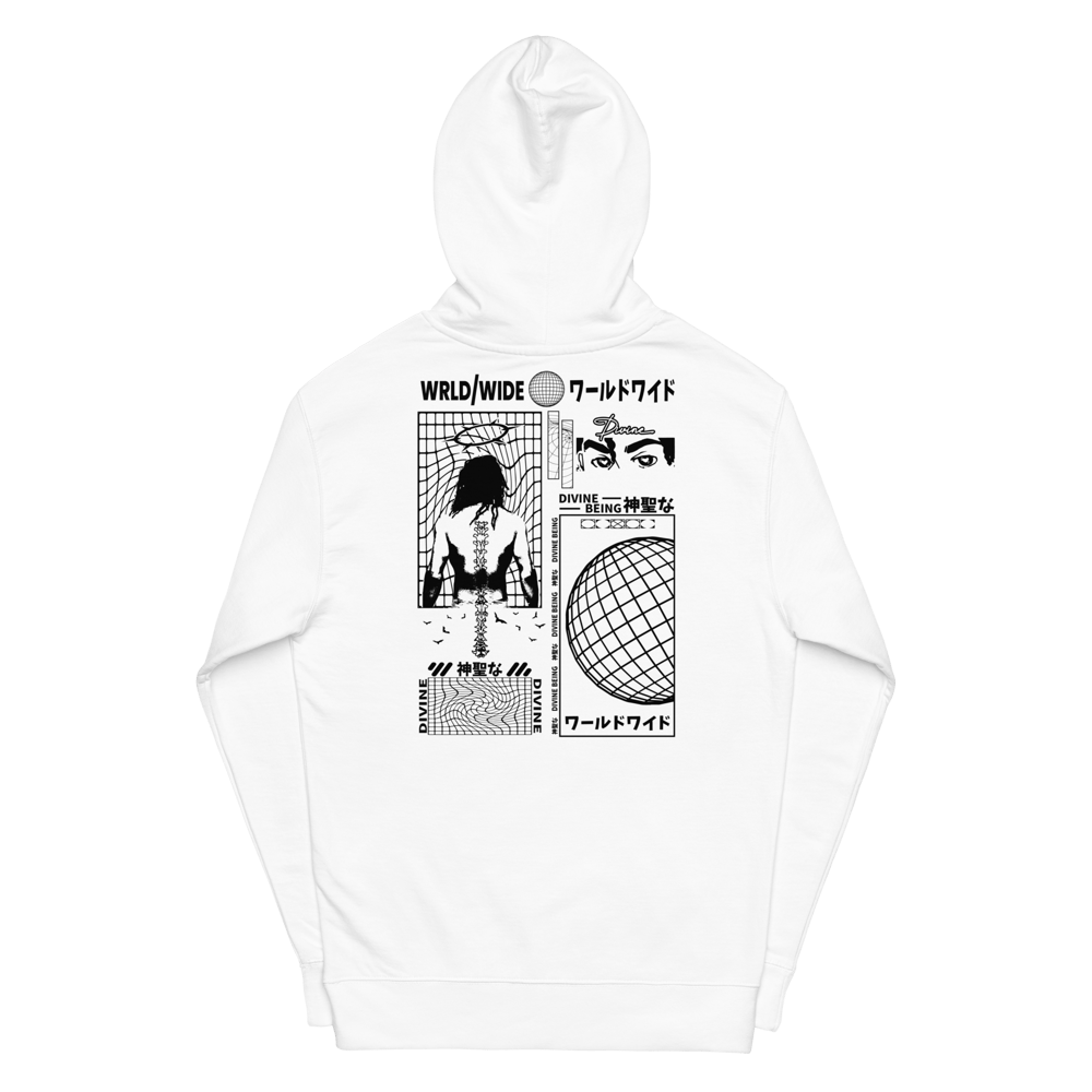 WORLDWIDE DIVINE Hoodie (Black Print)