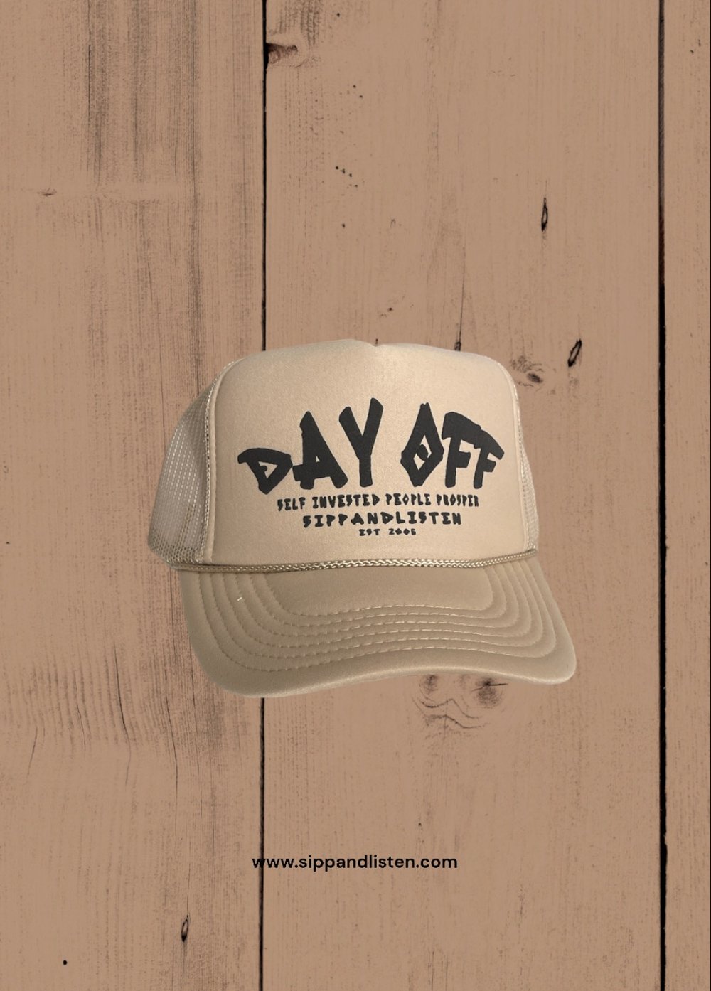 DAY OFF Trucker hats