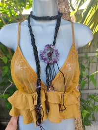 Image 12 of Tia Beaded Belt / necklace - with semi precious stones 