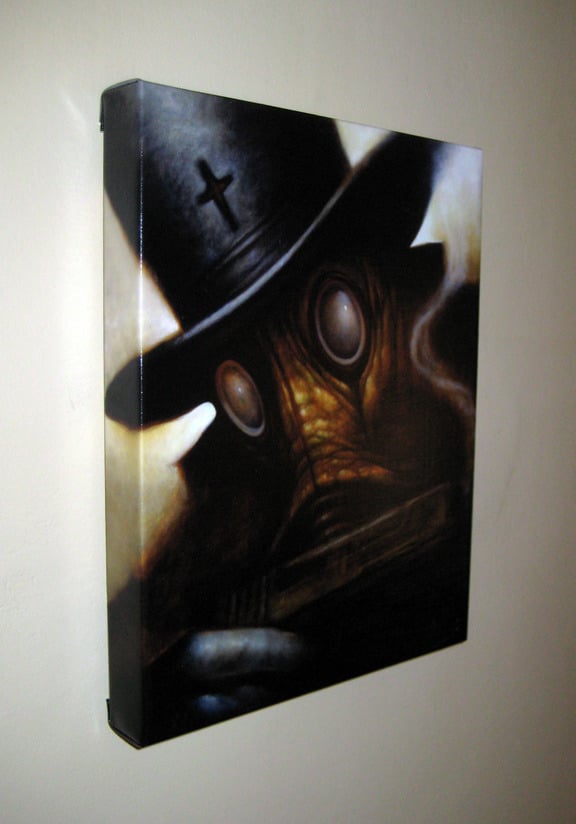 Black Magick- Canvas Giclee 11x14"