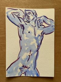 Image 1 of Watercolour ~ Blue Boys Series Vlll