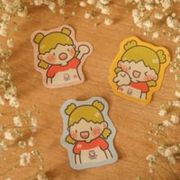 Image 1 of 'Yotsuba&!' Stickers