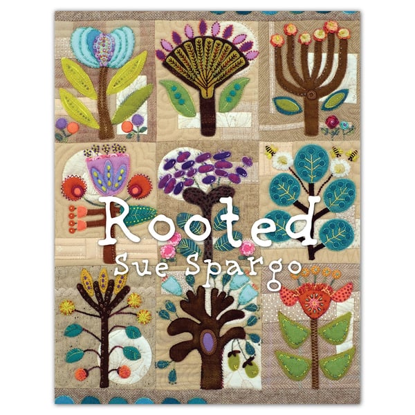 Image of Rooted Book By Sue Spargo