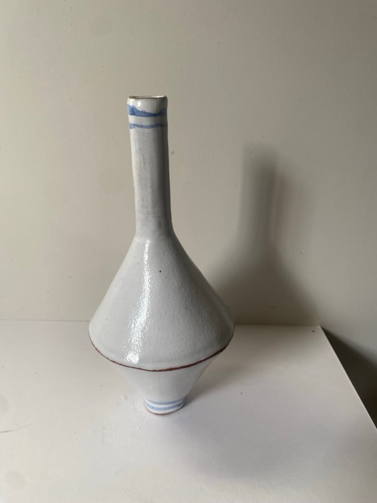 White Yield Vase Image 3