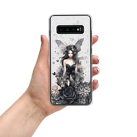 Image 6 of Dark Fairy and Flowers Goth Inspired Mystical Fantasy Clear Case for Samsung®