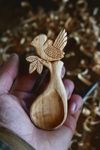 Image 5 of ~ Wren Bird Coffee Scoop