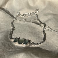 Image 2 of BLUE TREBLE NECKLACE