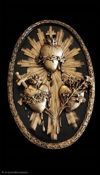 Image 2 of Sacred Hearts Plaque