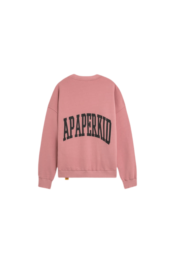 Image of A PAPER KID OVERSIZED SWEATER ANTIK ROSE