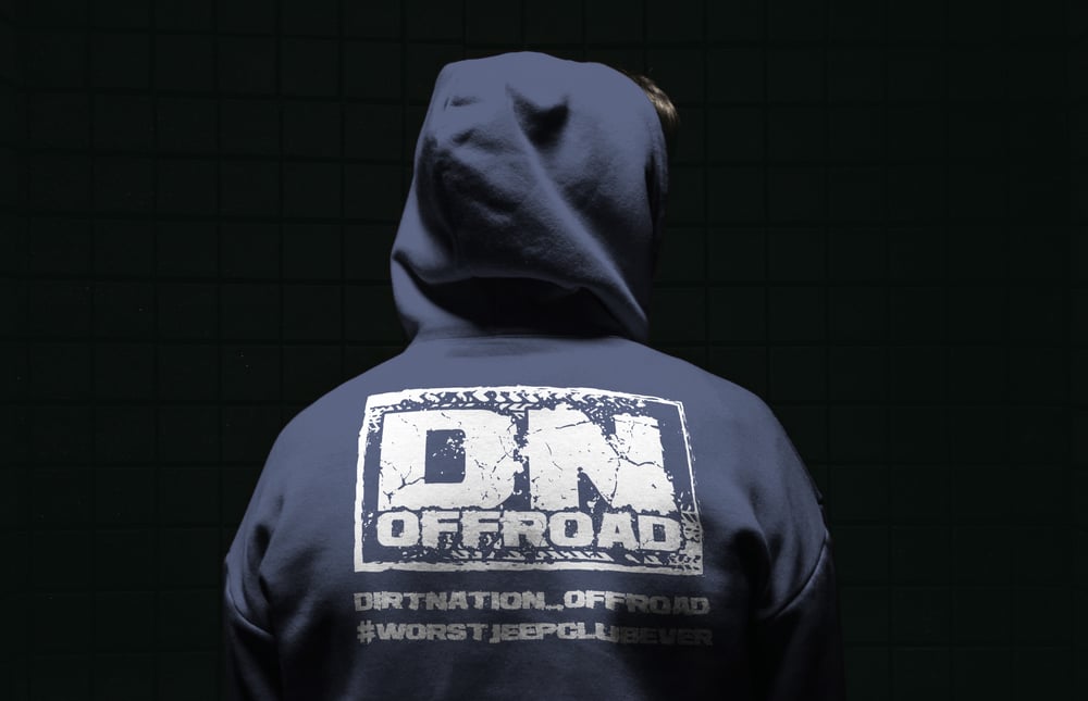 Dirtnation Hoodie 2024 Logo Blue