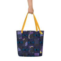 Image 1 of All-Over Print Large Tote Bag