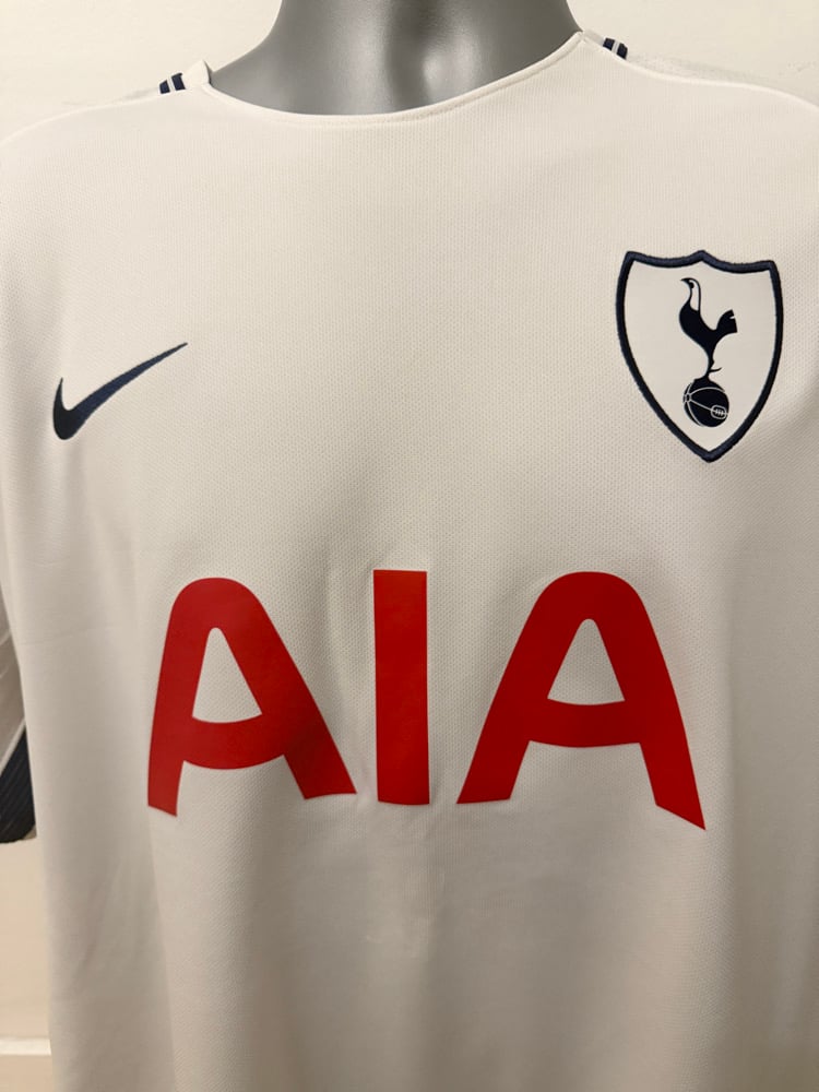 Image of PRE ORDER: Tottenham Hotspur “DELE 20” 2017/18 Home Shirt + PL patches (XL)