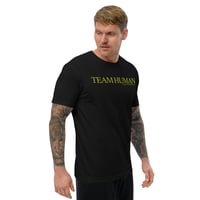 Image 3 of Team Human 04A Fitted Short Sleeve T-shirt