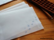 Image of Paw print envelopes and address labels