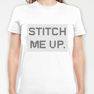 Image of 'Stitch me up' t shirt