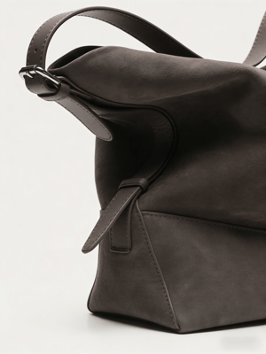 26 Hobo Elephant Suede Bag