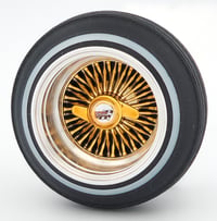 Image 4 of 1:25 13" straight lace gold/chrome