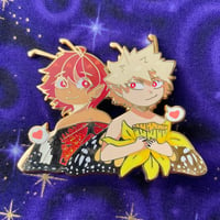 Image 2 of Butterfly KiriBaku Enamel Pin