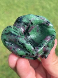 Image 3 of Ruby Zoisite Incense Holder #1792