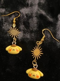 Pompompurin Star Earrings
