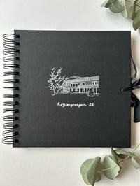 Image 4 of Personalised Guest Book in Black 