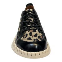 Image 2 of ROAMERS JAYA BLACK PATENT/ CHEETAH