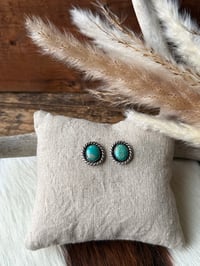Image 1 of High Plains Turquoise Studs