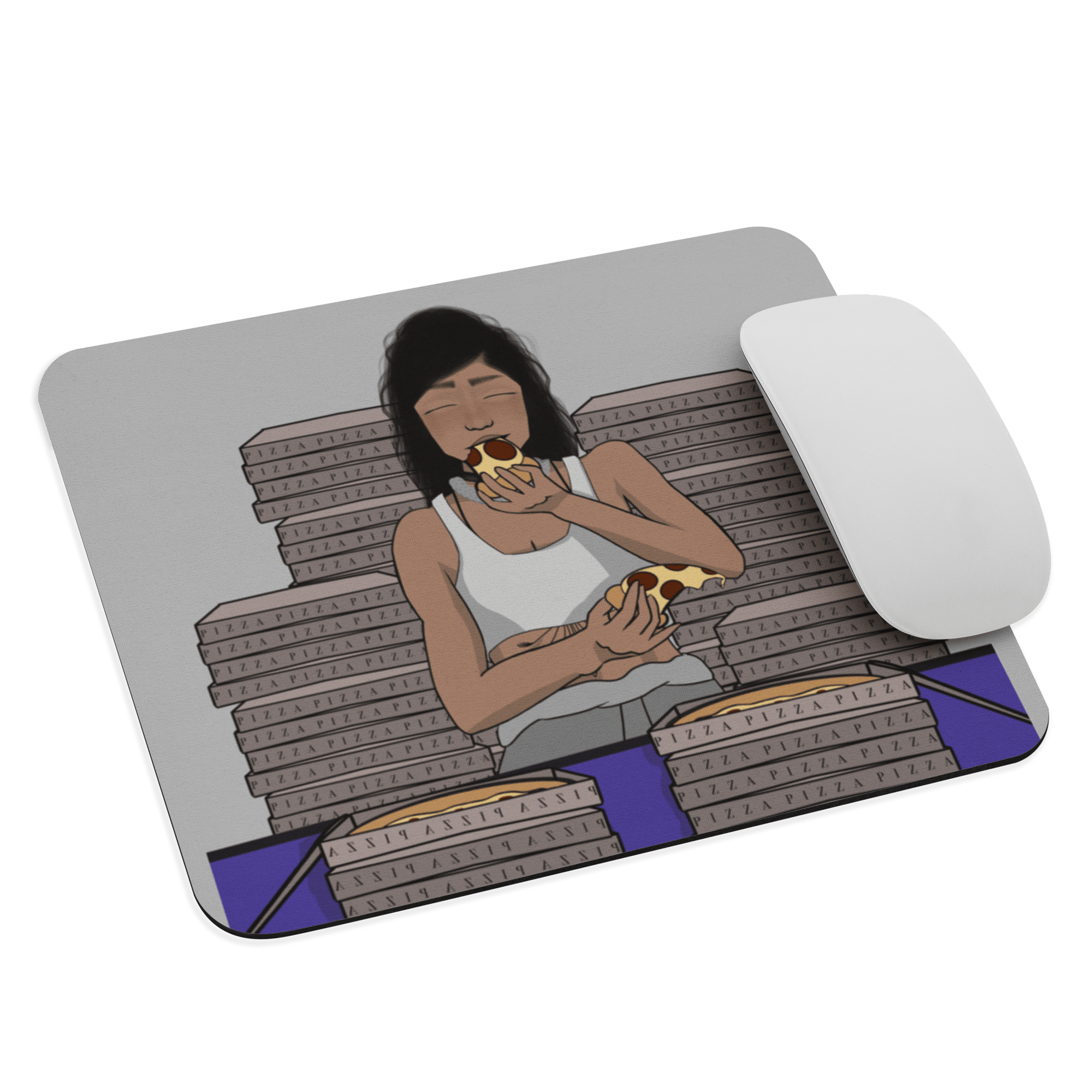 Image of "pizza" mouse pad 