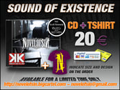 Image of CD "SOUND OF EXISTENCE" + TSHIRT