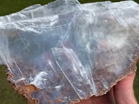 Image 5 of Transparent Selenite Slab #2262