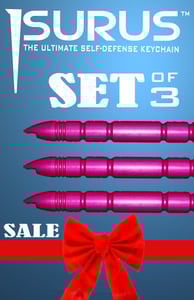 Image of SET OF 3 : PINK