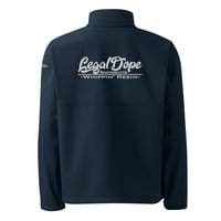 Image 5 of Embroidered Columbia soft shell jacket