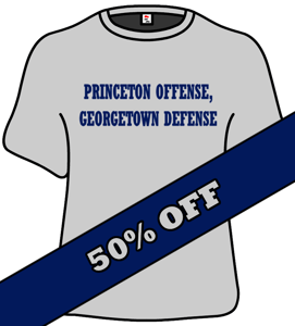 Image of SALE - Princeton Offense, Georgetown Defense