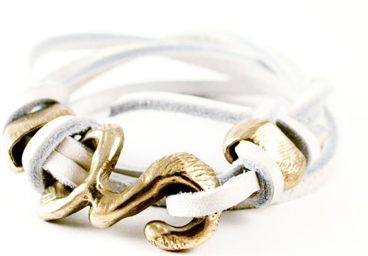 Handmade Sterling Silver Knot Double Wrap 4MM Braided Leather Bracelet –  The Beehive Jewelry Store