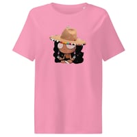 Image 5 of Logo Women’s organic ribbed neck t-shirt