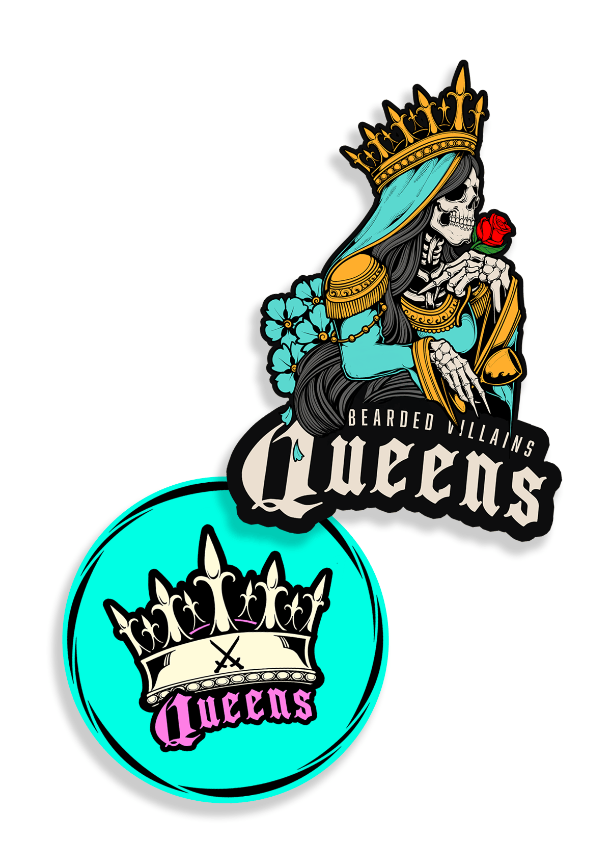 Image of QUEEN STICKER SET