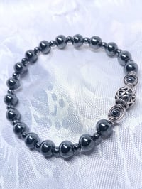 Image 2 of Hematite Bracelet | Protection • Grounding • Stability