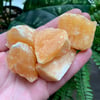 Orange Calcite Raw Stone