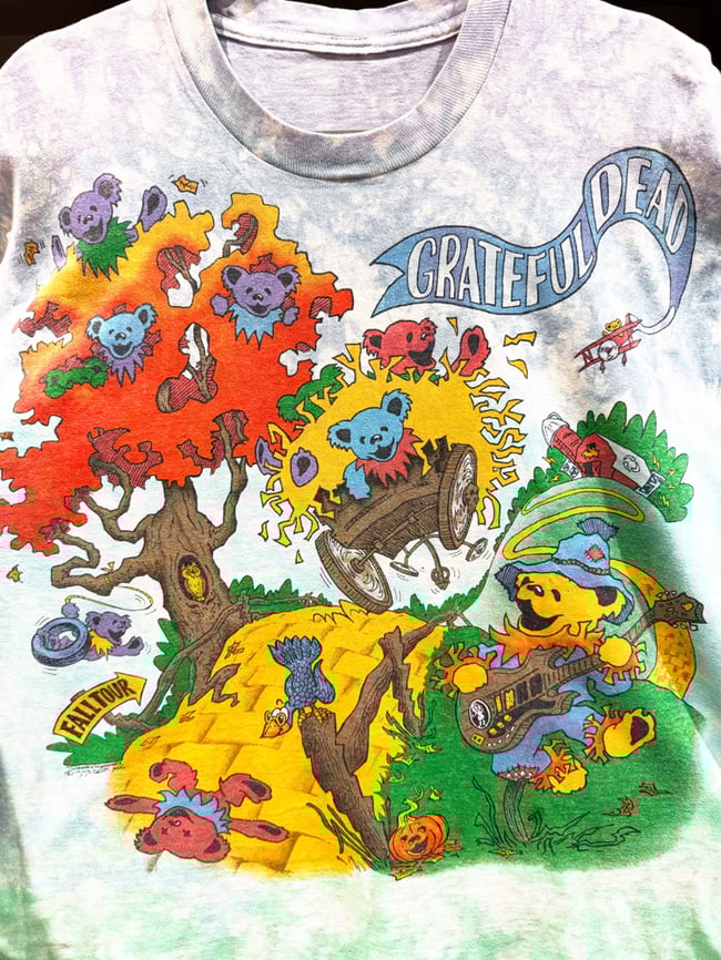 Grateful Dead 1993 ‘Rise and Fall Tour’ T-Shirt - Size XL