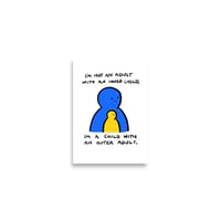 Image 2 of Popular Print: Child with an Outer Adult