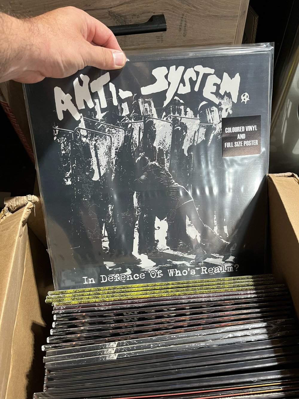 Anti System - "In Defense Of Who's Realm?" LP (UK Import)