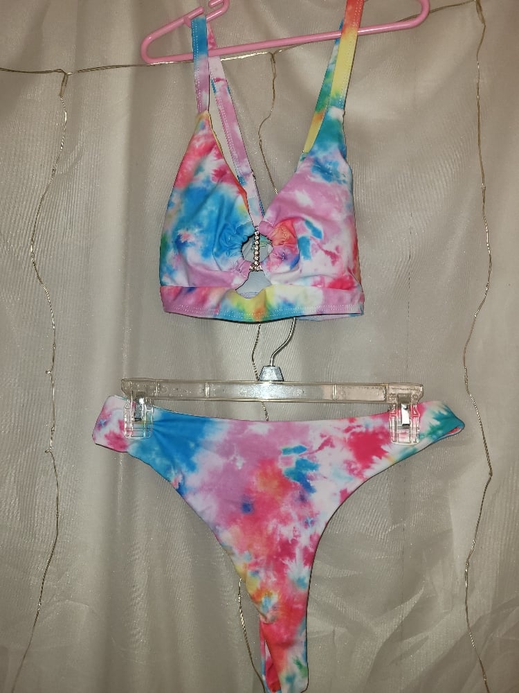 Image of Tie Dye bikini (shein-med)