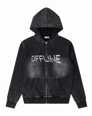 WASHED WAFFLE OFFLINE ZIPUP (UNISEX)