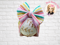 Pastel Stripes Headwrap