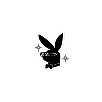 Image 1 of Cyber Cholo Bunny Sticker