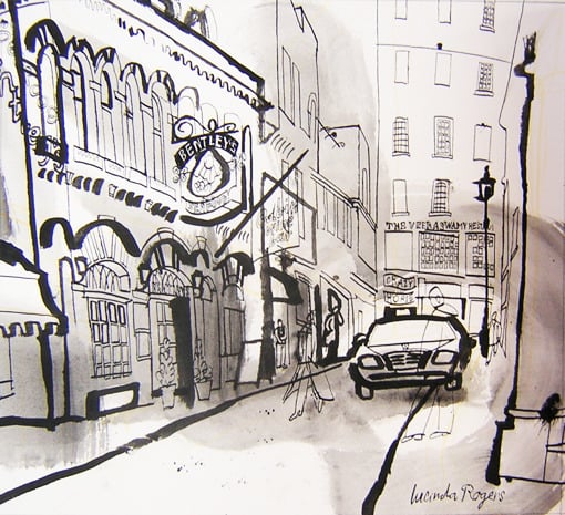 Image of Bentley's Oyster Bar and Grill (Framed)