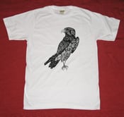 Image of Mens 'Birdie' Organic T shirt - White